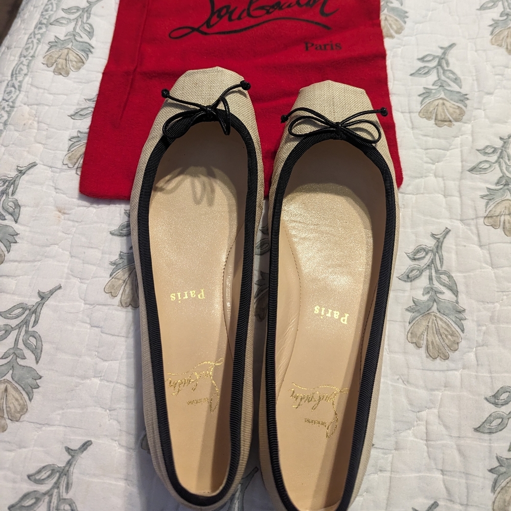 Christian Louboutin flats